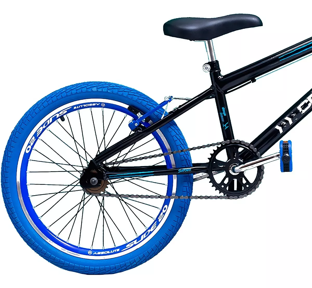 Bicicleta Pro-x Bmx Cross Serie 1 Aro 20 Branco / Azul - CIA do